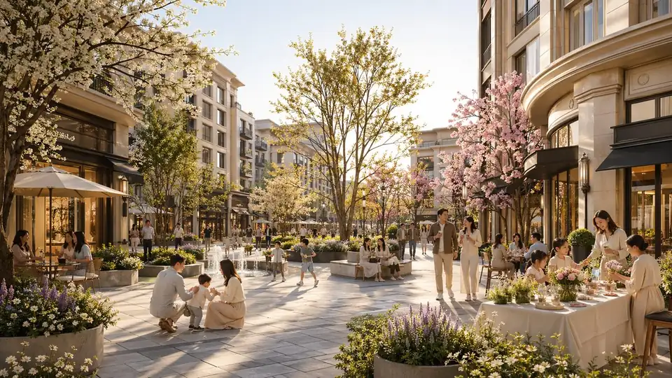 春日街区生活氛围